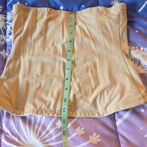 Ambrielle Waist Trainer Shapewear Beige Size L Nylon Spandex 129-3010 Boning